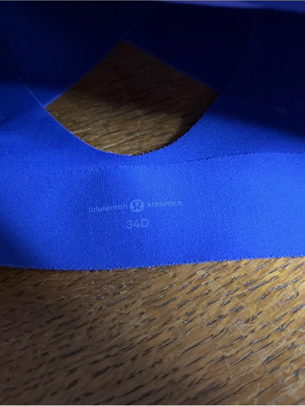 Lululemon Enlite High Support Sports Bra 34D Purple Blue
